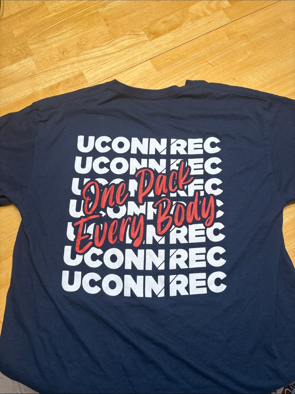 UCONN Rec t-shirt